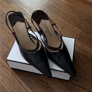 Chanel slingbacks